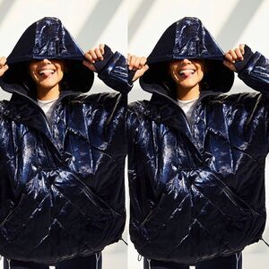 💯 New FREE PEOPLE Polar Ice Puffer Jacket